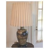 Chinoisserie Pottery Vase Lamp by Marbro
