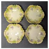 4 Antique RS Reinhold Schlegelmilch Matching