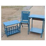 Country Blue Furniture Pieces