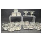 Antique Open Glass Salts, Bryce Higbee Banquet