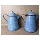 Vintage Graniteware Enamel Splatterware Coffee