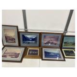 FRAMED PHOTOS FROM AUSTRIA, SWITZERLAND, FRANCE,