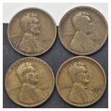 1921 S, 1923 S, 1924 S & 1925 D LINCOLN HEAD