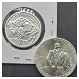 WASHINGTON SILVER COMMEMORATIVE HALF DOLLAR &