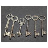 Vintage Skeleton Key Lot