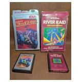 Atari 2600 Games with Boxes, River Raid & Moon