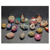 Vintage Mercury Glass & Other Christmas Ornaments,
