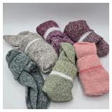 6- PAIRS LADIES OF BOOT SOCKS