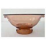 Vintage Imperial Pink Depression Glass Bowl