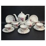 Vintage Ucagco Japan Tea Set w/ Roses