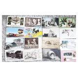 16 Antique & VTG Postcards
