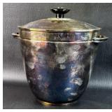 Gorham SilverPlate Ice Bucket w/ Pyrex Glass