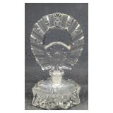 Antique Czech Cut Glass Perfume Scent Cologne