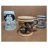Vintage Steins,1 Mustache Stein