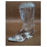 Vintage Signed Ralph Lauren Crystal Cowboy Boot