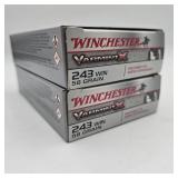 40 Rds. Winchester 243 Win Varmint X