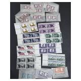 Lot of VTG Postage Stamps Unused