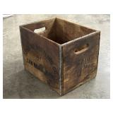 Vintage 7UP Soda Wooden Crate San Bernardino