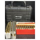 AMMUNITION 57 RNDS. VARIOUS 30-30 AMMO IN HARD
