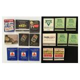 Vintage Matchbooks Gas Stations, Casinos, Pinup