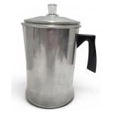 Vtg Foley 14 Cup Coffee Percolator Glass Top