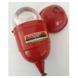 Vintage Red Comet Hanging  Fire Extinguisher