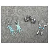 925, Brighton & Patina Southwestern Earrings