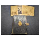 Antique CDV Carte De Visite Photos W/ Antique