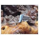 Artisan Silver Bracelet / Cuff Multi-Stone