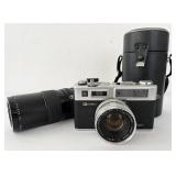 Yashica Electro 35 mm Camera & Focal MC Auto Zoom
