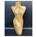 Vintage Hand Blown Art Glass Female Nude Body