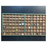 Wood Shadowbox w/ Miniatures