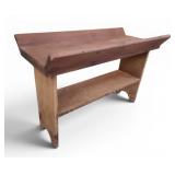 Cedar Plant Stand Porch Table