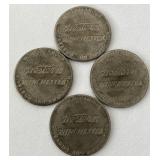 Western Winchester Firearms Trick Target Tokens