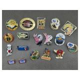 Vintage Souvenir & Advertisement Lapel Pins