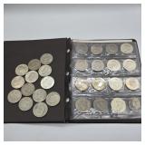 IKE DOLLAR COLLECTION IN BOOK SOME SILVER I SEE