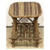 PRIMITIVE LIMB/TWIG SIDE TABLE