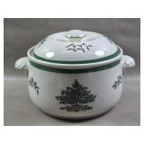 Spode Christmas Tree Lidded Casserole Dish
