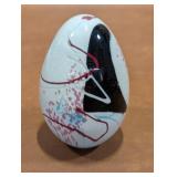 Mount Saint Helen Glass Abstract Hand Blown Egg