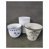Italian Pottery, Blue Hearts & Flowers" by R.B.