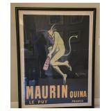Original Maurin Quina Poster by Cappiello 1906