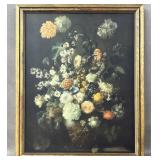Reproduction of "A Vase of Flowers"