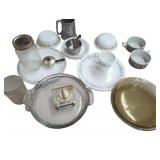 Box Lot, Assorted Corelle Wear, Pie Plates,