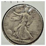 1946 WALKING LIBERTY SILVER HALF DOLLAR