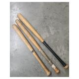 Vtg Wooden Baseball Bats
