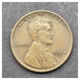 1924 D LINCOLN WHEAT PENNY