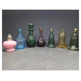 Vintage Miniature Glass Bottles, Bitters &