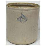 ANTIQUE 6 GAL. CROCK BY PITTSBURGH POTTERY
