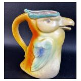 VTG Czech Cream Pitcher w/ Damage Noted