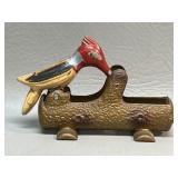 Woodpecker Toothpick Holder Souvenir Sicamous BC